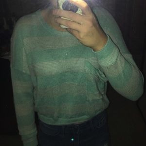 Aqua sweater